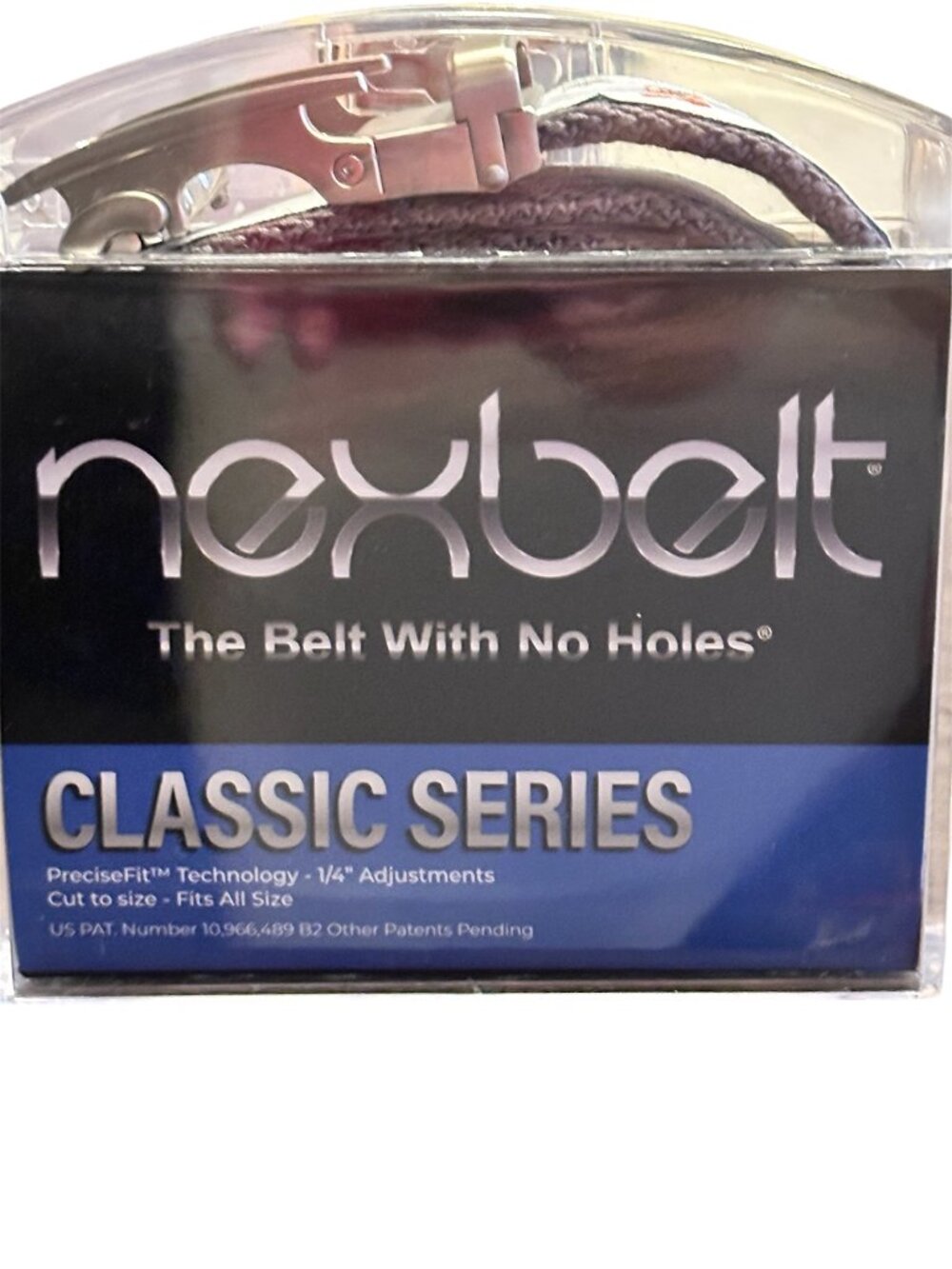 Nexbelt Classic Series Scottish Piper Ratchet Belt NIP Rare Golf Style